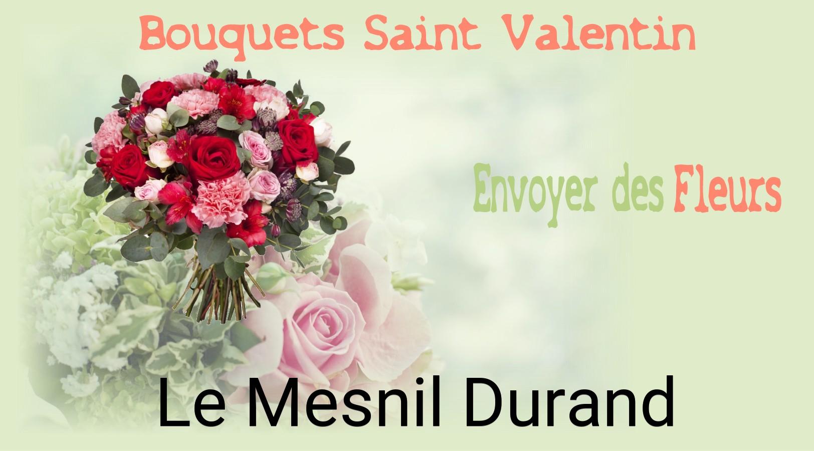 Roses de Saint-Valentin livrées à Le Mesnil-Durand